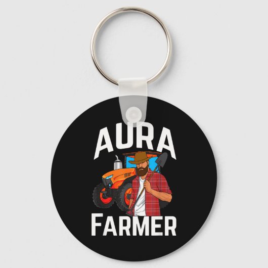 Aura Farmer Funny Meme  キーホルダー (正面)