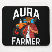 Aura Farmer Funny Meme  マウスパッド (正面)