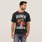 Aura Farmer Funny Meme Tシャツ (正面フル)