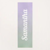 Aura Glow Gradient Energy Healing ヨガマット (正面)