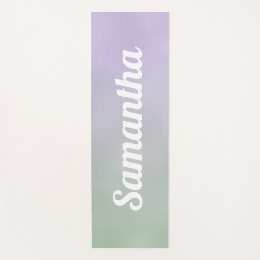 Aura Glow Gradient Energy Healing ヨガマット (正面)