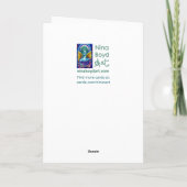 "Aura" Greeting card カード (裏面)