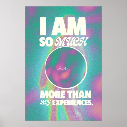 Aura Law of Attraction Custom ポスター (正面)