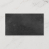 Aura Of Nightのオ結婚ンラインRSVPカード 名刺 (裏面)