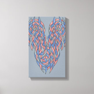 Aura Shift – Soft Gradient Abstract Canvas キャンバスプリント