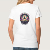 Aura Vibes DJ Tシャツ (裏面)