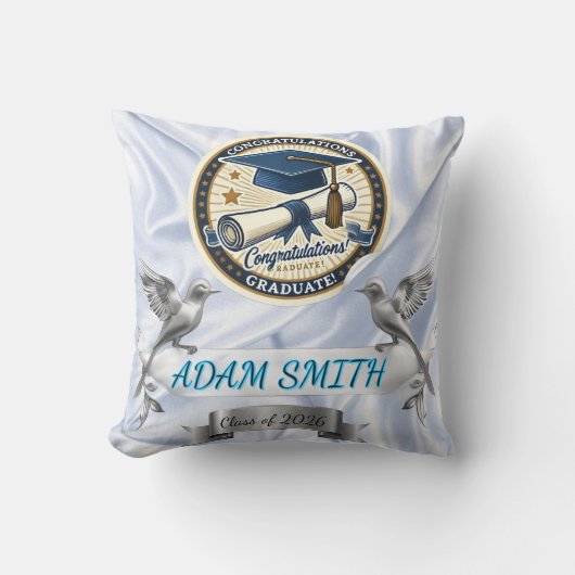 AuraGrad Elite Throw Pillow 2026 クッション (正面)