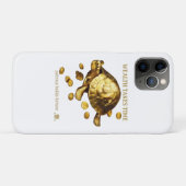 AURALUXY™ ゴールデン タートル - 豊かな心 Case-Mate iPhoneケース (裏面(横))