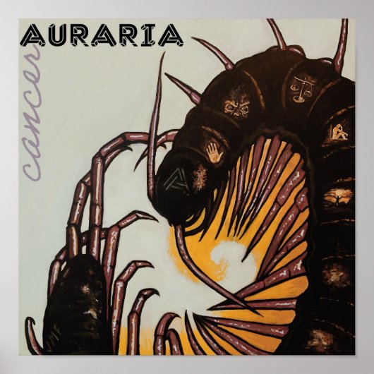 Auraria Cancer Poster ポスター (正面)
