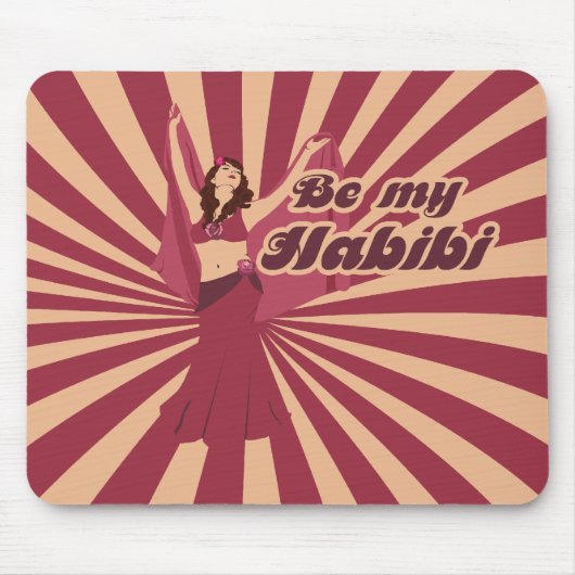 Aurdrey Love Be My Habibi マウスパッド (正面)