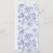 AURELIAのChinoiserieメフランスのニュービクトリアンカード 招待状 (裏面)