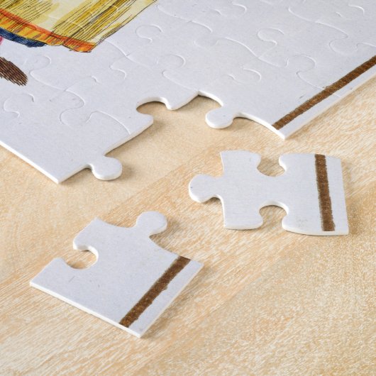 Aurengzeb、レニウムからのモンゴルの大群のすばらしいKhan ジグソーパズル (側面)