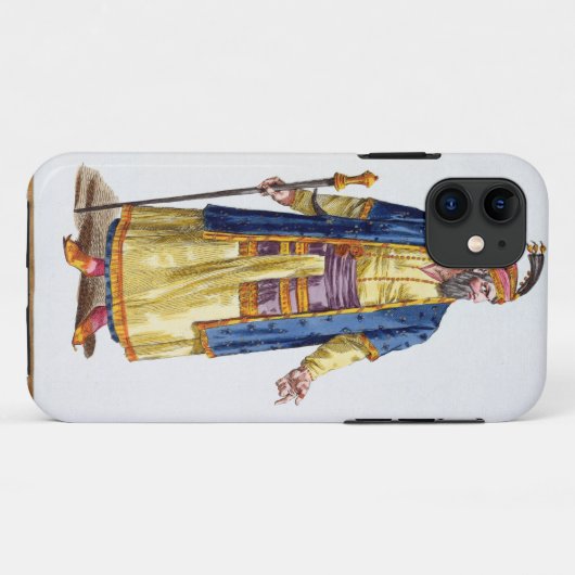 Aurengzeb、レニウムからのモンゴルの大群のすばらしいKhan Case-Mate iPhoneケース (裏面(横))