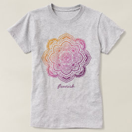 Auri Mandala Personalized T-Shirt Tシャツ