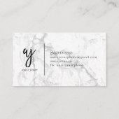 Aurie Janaeのカスタムな名刺 名刺 (裏面)