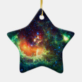 Aurigaの星座のオタマジャクシの星雲 セラミックオーナメント (裏面)