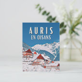 Auris en oisans Station de ski ポストカード (スタンド正面)