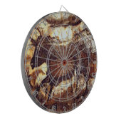 Aurochs Bull in Lascaux，フランス – Dart Board ダーツボード (正面左)