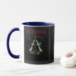AURORA – 冬の休日のクリスマスベクター マグ