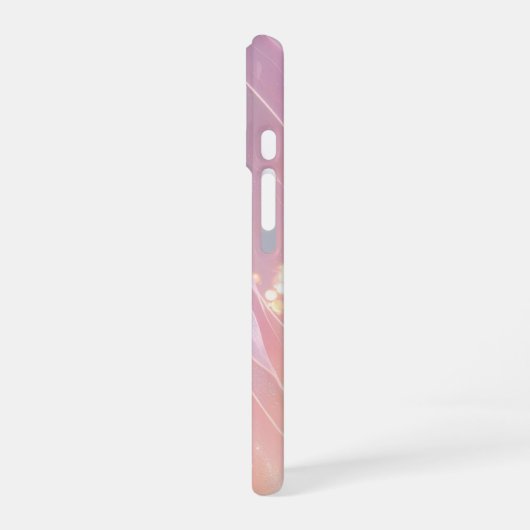 Aurora and Light Fantasy Gradient Phone Case iPhone 16ケース (左側面)