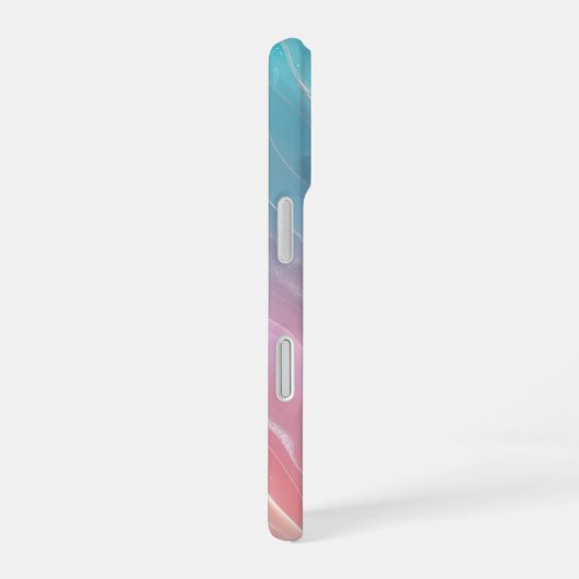 Aurora and Light Fantasy Gradient Phone Case iPhone 16ケース (右側面)