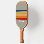 Aurora Arcade Across Striping with Name ピックルボールラケット (左)