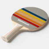Aurora Arcade Across Striping with Name 卓球ラケット (正面アングル)