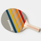 Aurora Arcade Angled Striping with Name 卓球ラケット (横)