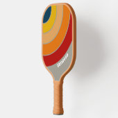 Aurora Arcade Circle Stripe with Name ピックルボールラケット (左)