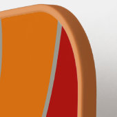 Aurora Arcade Circle Stripe with Name ピックルボールラケット (左詳細)