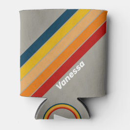 Aurora Arcade Striped with Name 缶クーラー