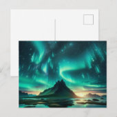 Aurora boreal  シーズンポストカード (正面/裏面)