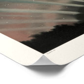 Aurora Borealisプリント, Trouvelot, 1881,復元 ポスター (角)