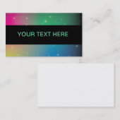 Aurora Borealis名刺 名刺 (正面/裏面)