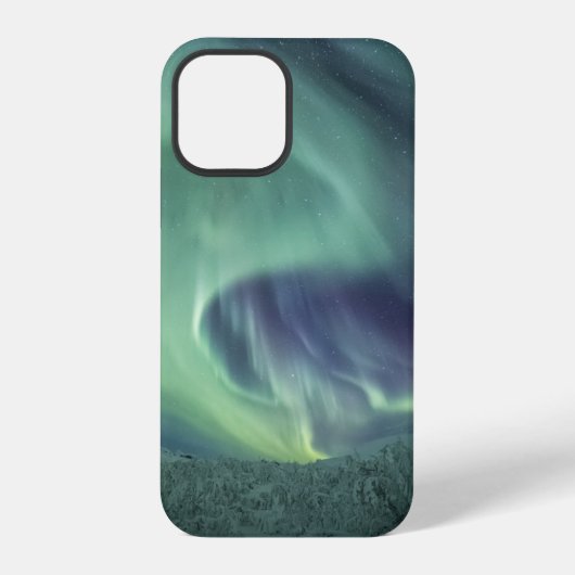 Aurora Borealis自然写真 iPhoneケース (裏面)