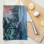 Aurora Borealis キッチンタオル (四つ折り)