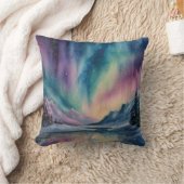 Aurora Borealis クッション (ブランケット)