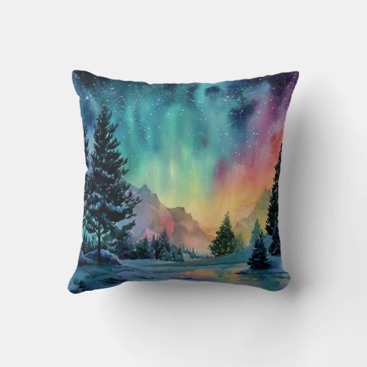 Aurora Borealis クッション (裏面)