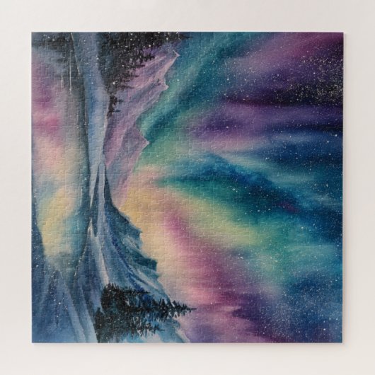 Aurora Borealis ジグソーパズル (横)