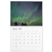 Aurora Borealis 2024写真 – カスタマイズ可能 カレンダー (2月 2027)