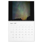 Aurora Borealis 2024写真 – カスタマイズ可能 カレンダー (3月 2027)