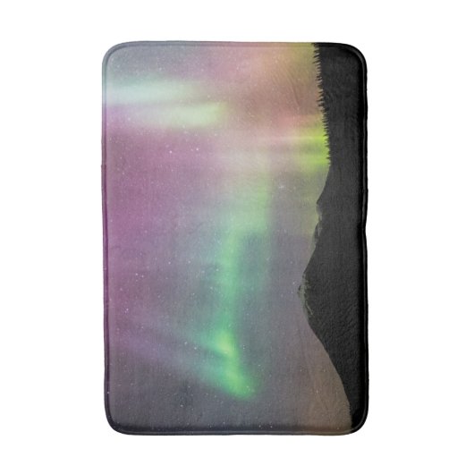Aurora Borealis | Alaska Brooks Range, Alaska バスマット (正面縦)