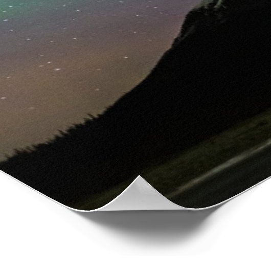 Aurora Borealis | Alaska Brooks Range, Alaska ポスター (角)