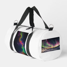 Aurora borealis backpack ダッフルバッグ