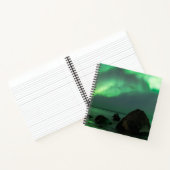 Aurora Borealis | Lofoten Beach Norway ノートブック (内部)