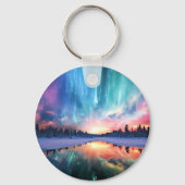 Aurora Borealis, Northern Lights, キーホルダー (裏面)