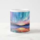 Aurora Borealis, Northern Lights, ジャンボコーヒーマグカップ (正面)