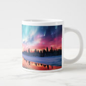 Aurora Borealis, Northern Lights, ジャンボコーヒーマグカップ (右)