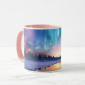 Aurora Borealis, Northern Lights, マグカップ (正面左)