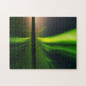 Aurora Borealis Northern lights Iceland ジグソーパズル (横)